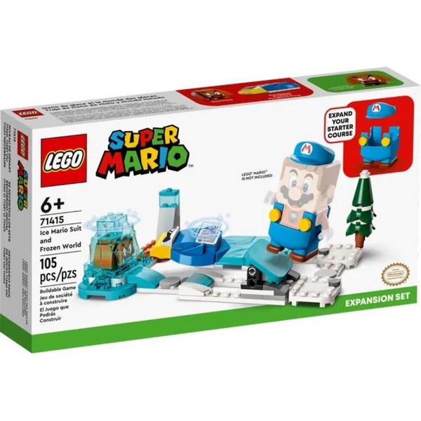 Продукт LEGO Super Marion Ice Mario Suit and Frozen World - Конструктор - 0 - BG Hlapeta