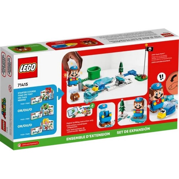 Продукт LEGO Super Marion Ice Mario Suit and Frozen World - Конструктор - 0 - BG Hlapeta