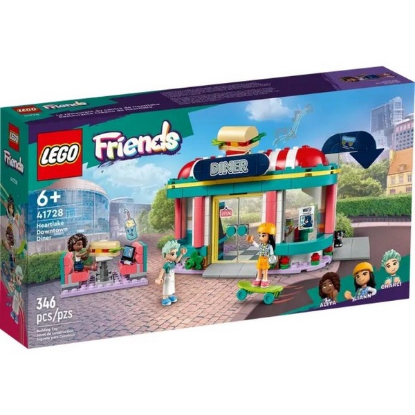 Продукт LEGO Friends Ресторант в центъра на Хартлейк - Конструктор - 0 - BG Hlapeta