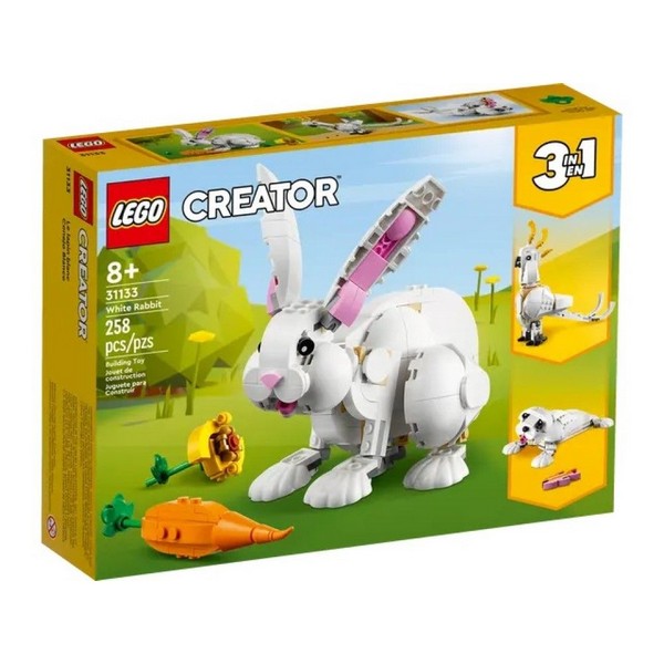 Продукт LEGO Creator Бял заек 3в1 - Конструктор - 0 - BG Hlapeta