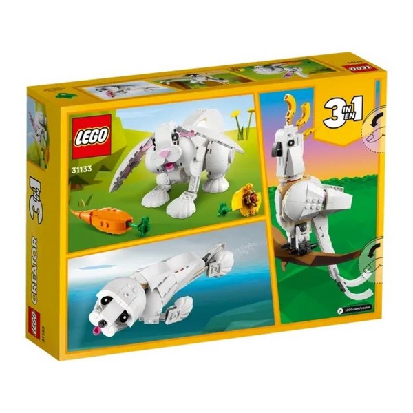 Продукт LEGO Creator Бял заек 3в1 - Конструктор - 0 - BG Hlapeta