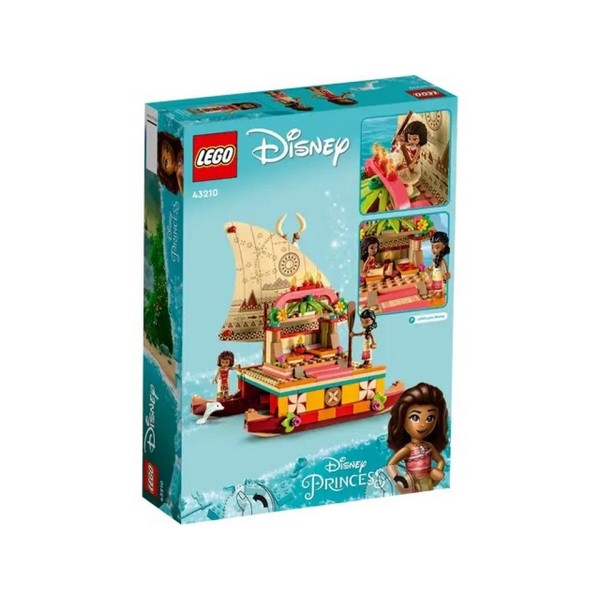 Продукт LEGO Disney Princess Лодката на Моана - Конструктор - 0 - BG Hlapeta