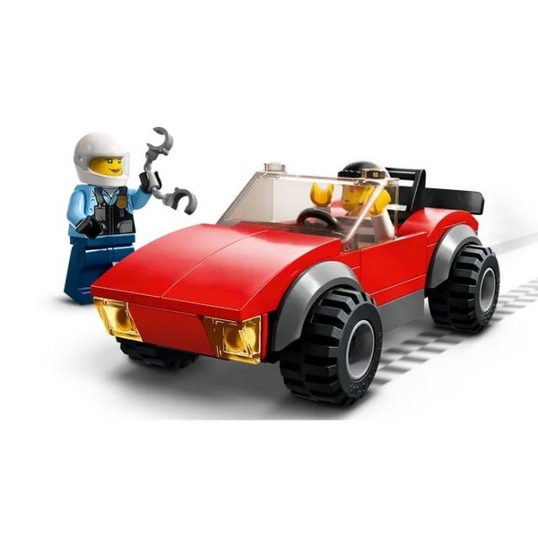 Продукт LEGO City Police Преследване с полицейски мотоциклет - Конструктор - 0 - BG Hlapeta