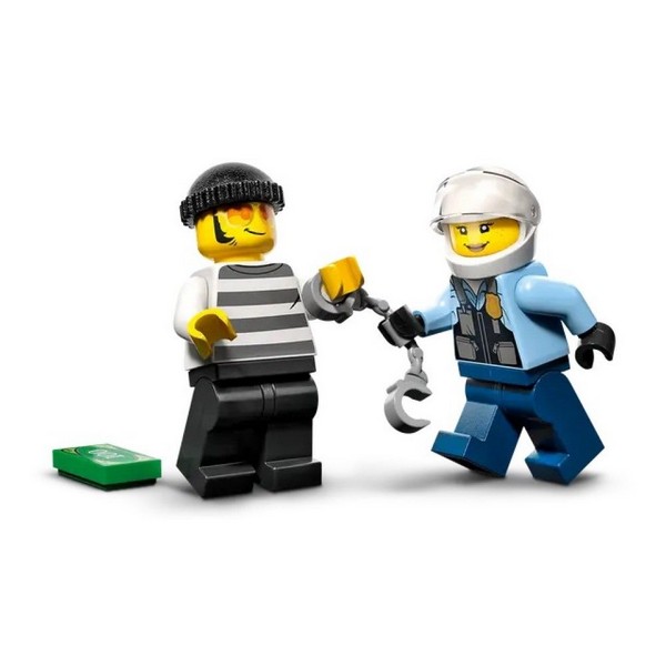 Продукт LEGO City Police Преследване с полицейски мотоциклет - Конструктор - 0 - BG Hlapeta