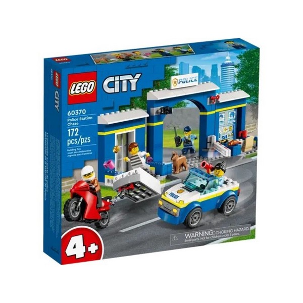 Продукт LEGO City Police Преследване с полицейски участък - Конструктор - 0 - BG Hlapeta