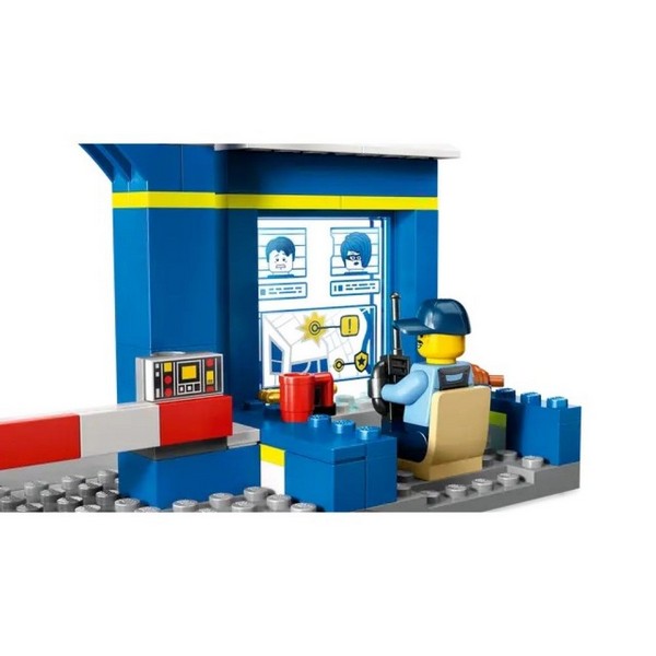 Продукт LEGO City Police Преследване с полицейски участък - Конструктор - 0 - BG Hlapeta