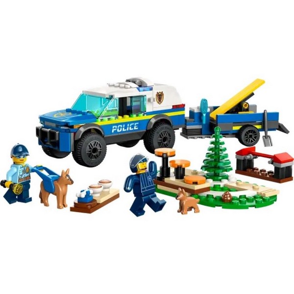 Продукт LEGO City Police Мобилна школа за полицейски кучета - Конструктор - 0 - BG Hlapeta