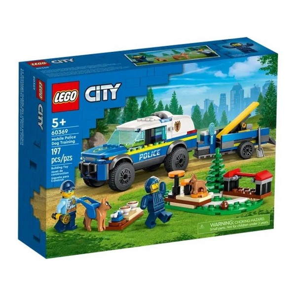 Продукт LEGO City Police Мобилна школа за полицейски кучета - Конструктор - 0 - BG Hlapeta