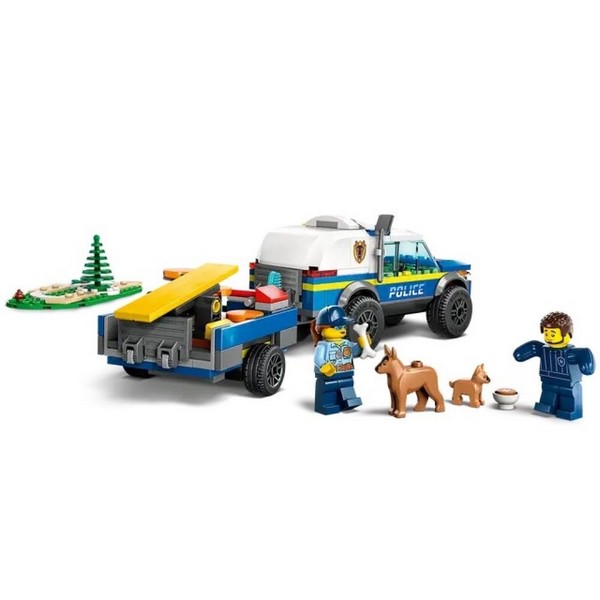 Продукт LEGO City Police Мобилна школа за полицейски кучета - Конструктор - 0 - BG Hlapeta