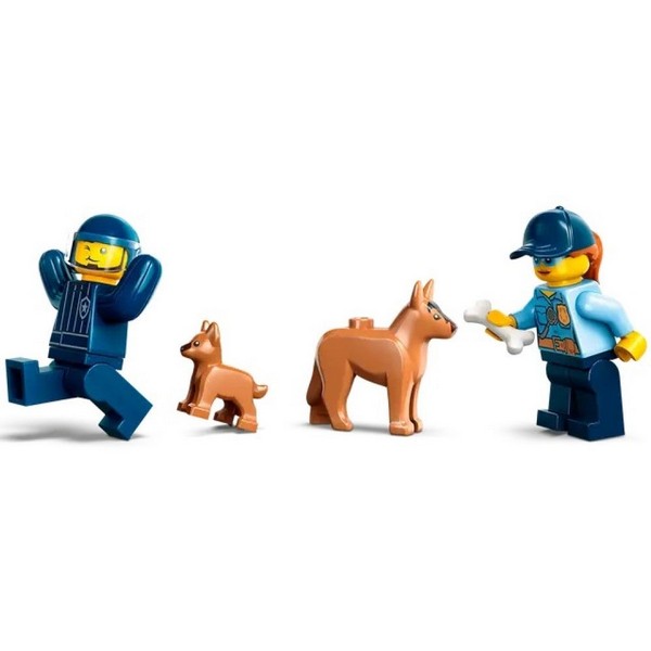 Продукт LEGO City Police Мобилна школа за полицейски кучета - Конструктор - 0 - BG Hlapeta