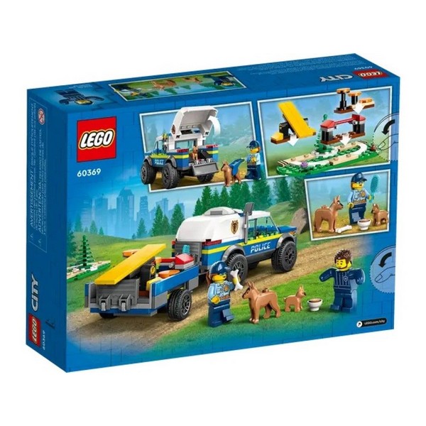 Продукт LEGO City Police Мобилна школа за полицейски кучета - Конструктор - 0 - BG Hlapeta