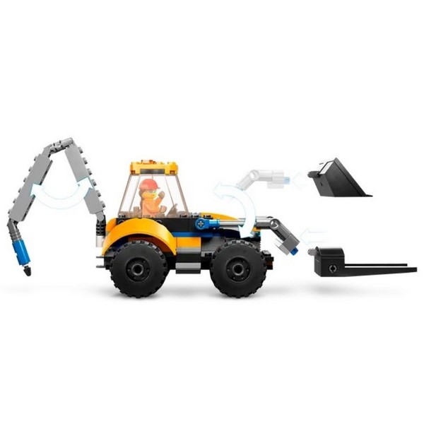 Продукт LEGO City Great Vehicles Строителен багер - Конструктор - 0 - BG Hlapeta