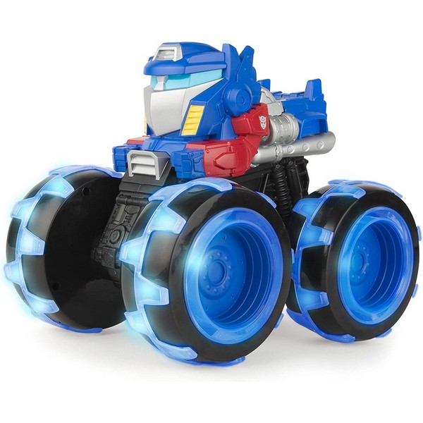 Продукт TOMY Monster Treads Transformers с Чудовищни светещи колела - Количка, 3г+ - 0 - BG Hlapeta