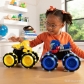 Продукт TOMY Monster Treads Transformers с Чудовищни светещи колела - Количка, 3г+ - 5 - BG Hlapeta