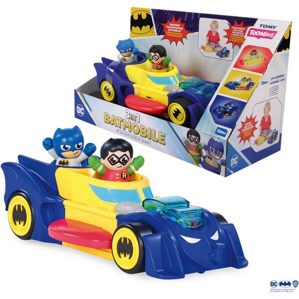 Продукт Tomy Toomies Batman - Батмобил 3 в 1, 12m+ - 0 - BG Hlapeta