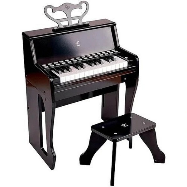 Продукт Hape - Дървено светлинно пиано и стол - 0 - BG Hlapeta