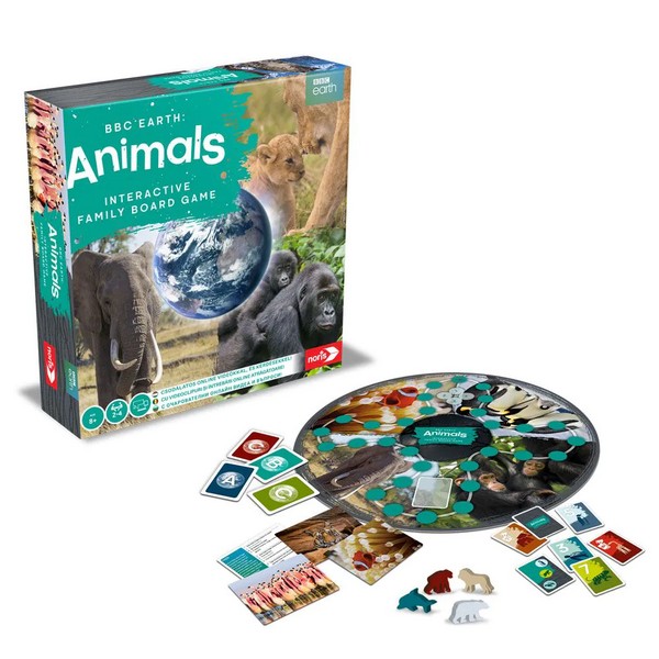 Продукт Noris - BBC Earth Animals Настолна игра - 0 - BG Hlapeta