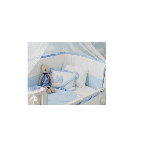 Продукт Azaria BAMBINO - Бебешка кошара с матрак, спален комплект и балдахин 70/110 - 0 - BG Hlapeta