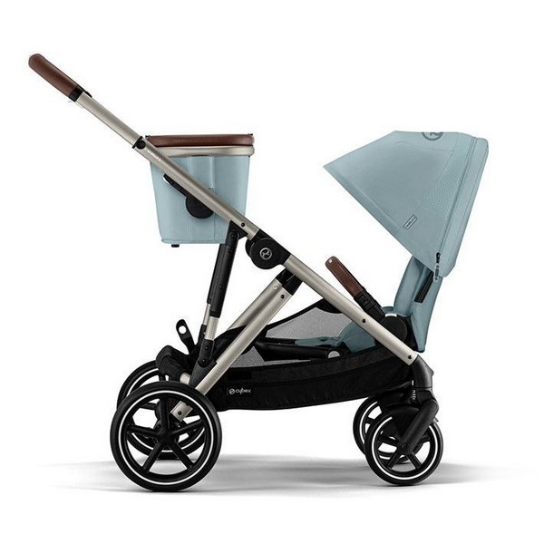 Продукт Cybex Gazelle S 2023 шаси Taupe - Бебешка количка за близнаци - 0 - BG Hlapeta