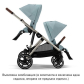 Продукт Cybex Gazelle S 2023 шаси Taupe - Бебешка количка за близнаци - 4 - BG Hlapeta