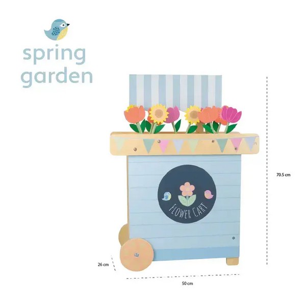 Продукт Orange Tree Toys Spring Garden - Моята първа количка с цветя - 0 - BG Hlapeta