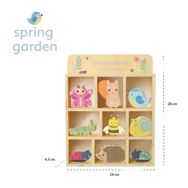 Продукт Orange Tree Toys Spring Garden - Комплект дървени градиснки животни - 0 - BG Hlapeta