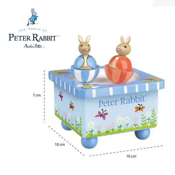 Продукт Orange Tree Toys Brahms Lullaby Peter Rabbit - Музикална кутия - 0 - BG Hlapeta