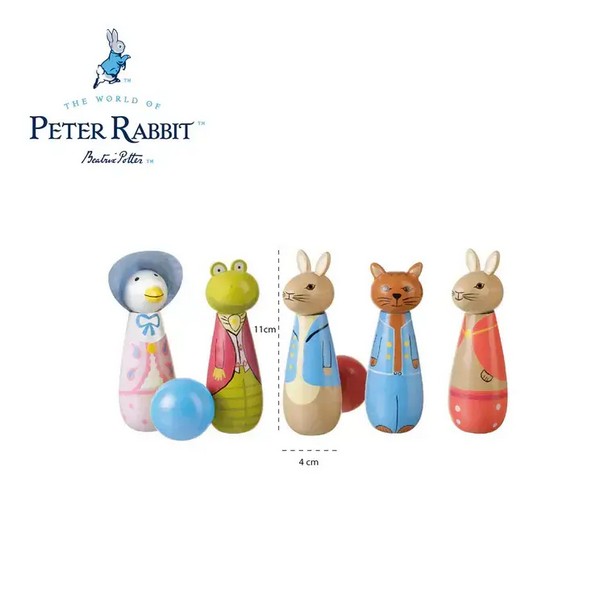 Продукт Orange Tree Toys Peter Rabbit - Дървен Боулинг - 0 - BG Hlapeta