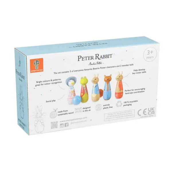 Продукт Orange Tree Toys Peter Rabbit - Дървен Боулинг - 0 - BG Hlapeta