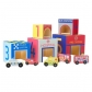 Продукт Orange Tree Toys Emergency Services - Кубчета за подраждане с колички - 7 - BG Hlapeta