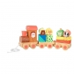 Продукт Orange Tree Toys Woodland Animals - Дървено влакче за дърпане, сортер - 5 - BG Hlapeta