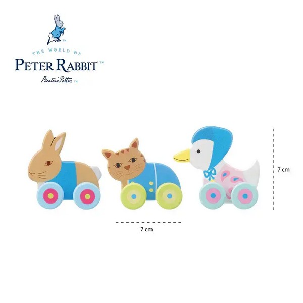 Продукт Orange Tree Toys Peter Rabbit - Моите първи играчки за бутане - 0 - BG Hlapeta