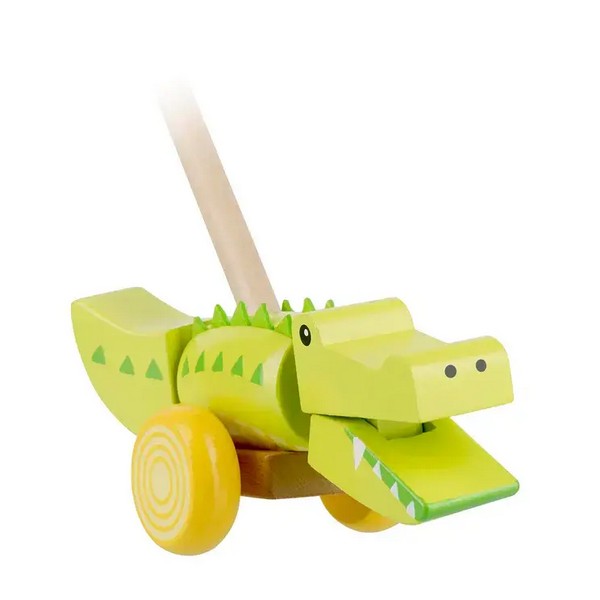 Продукт Orange Tree Toys Jungle Animals Крокодил - Дървена Буталка - 0 - BG Hlapeta