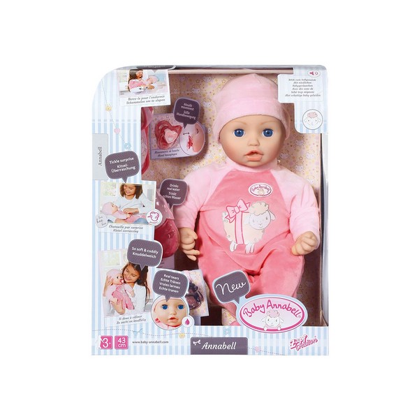 Продукт Baby Annabell - Интерактивна Кукла 43 см - 0 - BG Hlapeta