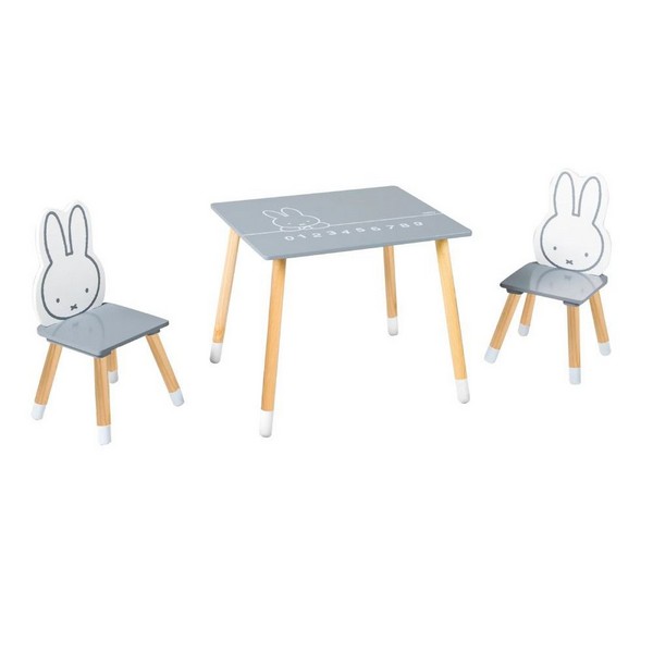 Продукт Roba Miffy - Детска маса с две столчета - 0 - BG Hlapeta