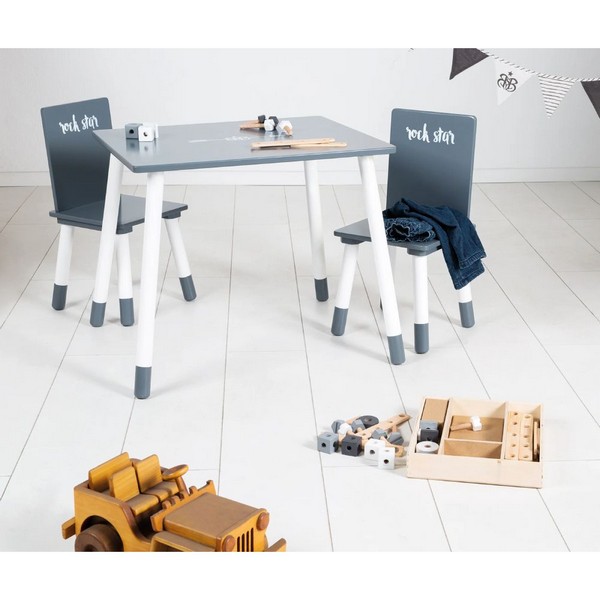 Продукт Roba Rock Star - Детска маса с две столчета - 0 - BG Hlapeta