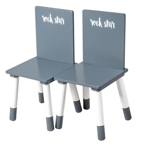 Продукт Roba Rock Star - Детска маса с две столчета - 0 - BG Hlapeta