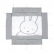 Roba Miffy - Универсална подложка за кошара, 75-100 см