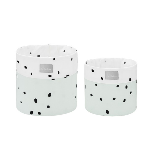 Продукт Kikkaboo Bear with me - Комплект кош за аксесоари 2 бр - 18см и 14см - 0 - BG Hlapeta