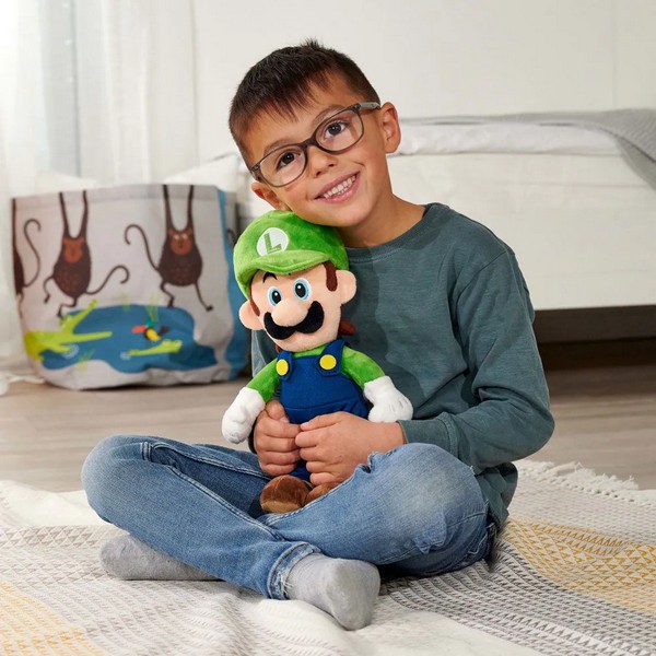 Продукт SUPER MARIO Луиджи - Плюшена играчка 30СМ. - 0 - BG Hlapeta