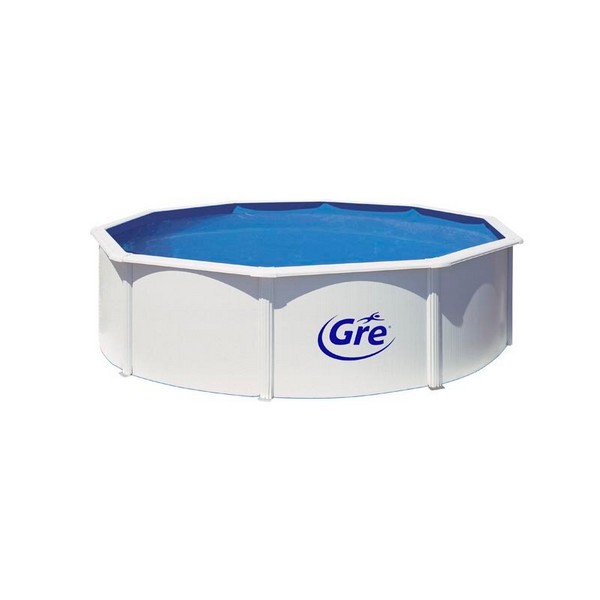 Продукт GRE ATLANTIS - Сглобяем басейн кръг 460х132 см бял с пясъчен филтър - 0 - BG Hlapeta