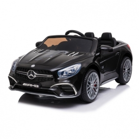 Акумулаторна кола Licensed Mercedes Benz SL65 SP, 12V с кожена седалка и отварящи се врати