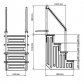 Продукт GRE - Стълба с 4 стъпала за лесен достъп за вкопан басейн - 1 - BG Hlapeta