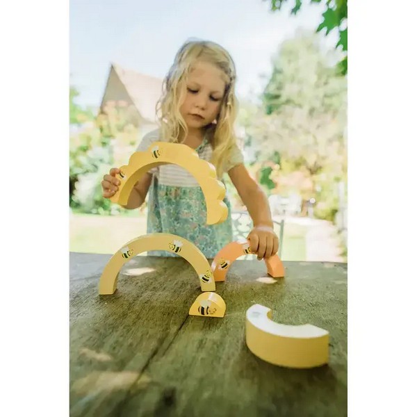 Продукт Orange Tree Toys Spring Garden - Арка за подреждане 5 части - 0 - BG Hlapeta