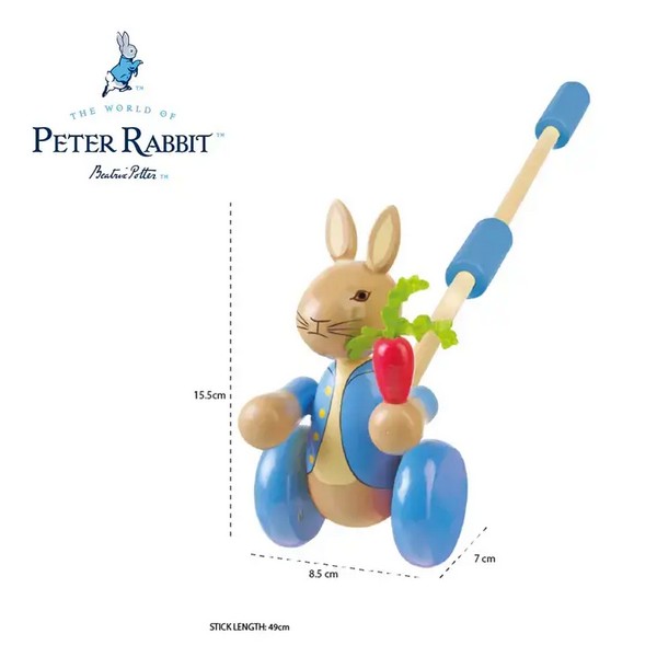 Продукт Orange Tree Toys Peter Rabbit Питър - Дървена Буталка - 0 - BG Hlapeta