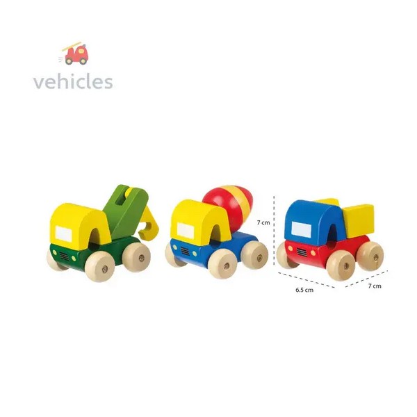 Продукт Orange Tree Toys Vehicles - Строителни машини, 3 части - 0 - BG Hlapeta