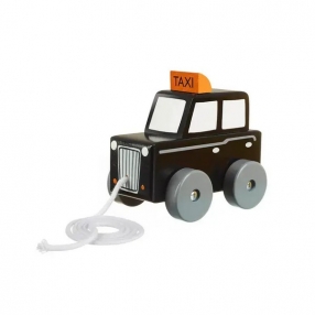 Orange Tree Toys British Collection Такси - Играчка за дърпане