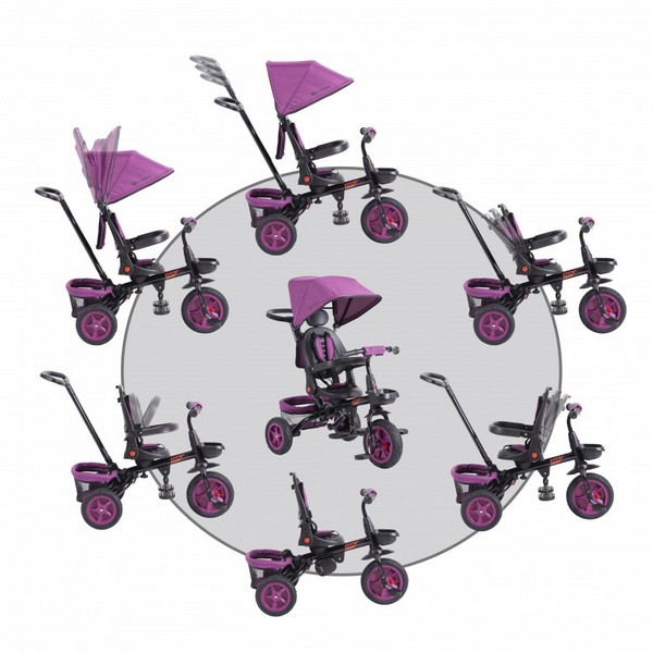 Продукт Byox Explore - Детска триколка въртяща се на 360 градуса - 0 - BG Hlapeta