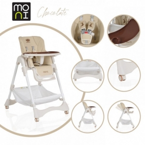 Moni Chocolate - Детски стол за хранене 