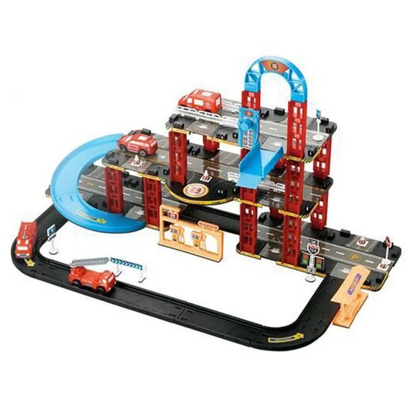 Yifeng Fire Truck - Паркинг гараж с асансьор и пожарни коли Продукт Yifeng Fire Truck - Паркинг гараж с асансьор и пожарни коли - 0 - BG Hlapeta